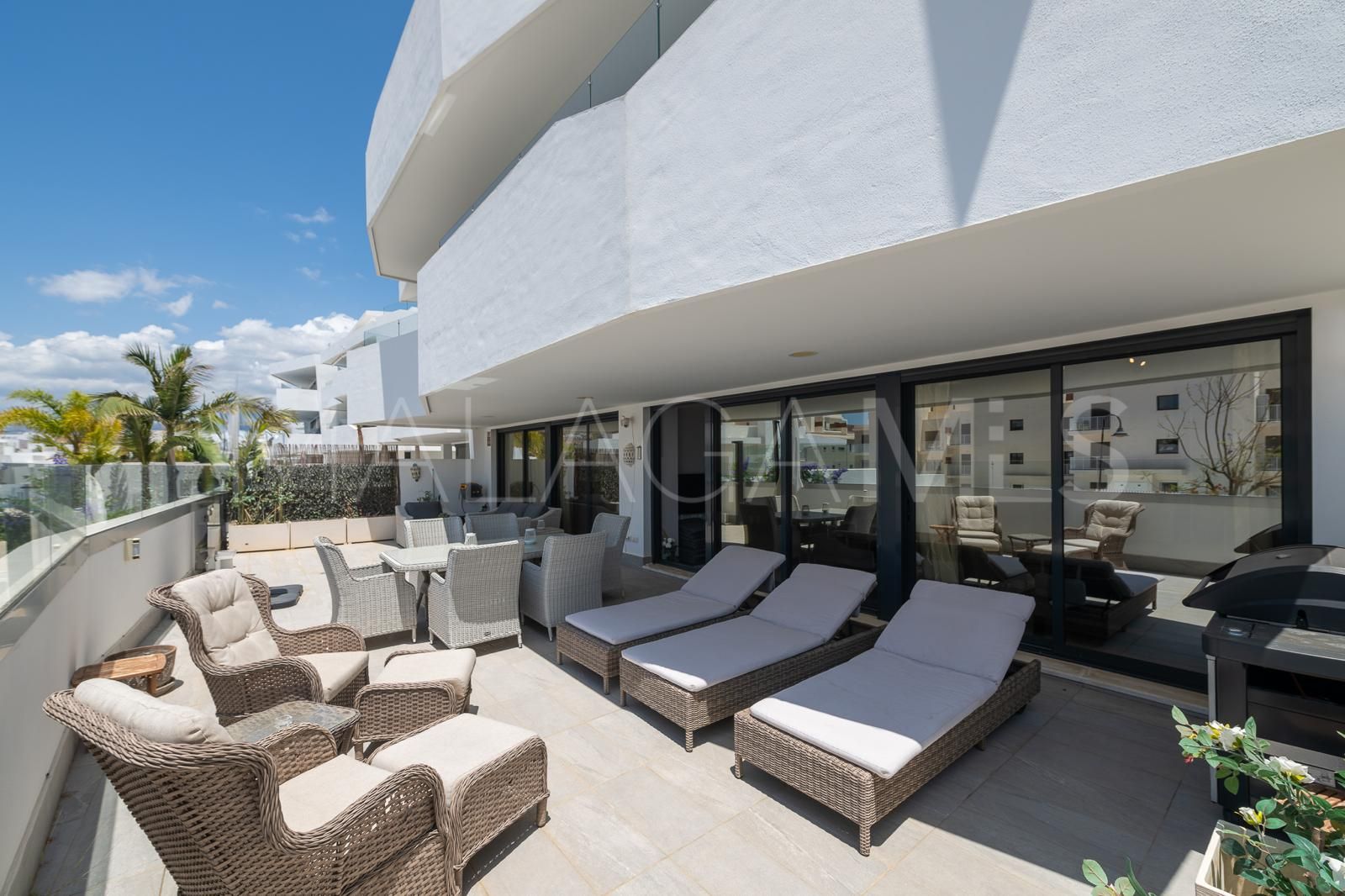 Apartamento planta baja de 3 bedrooms a la venta in Cala de Mijas