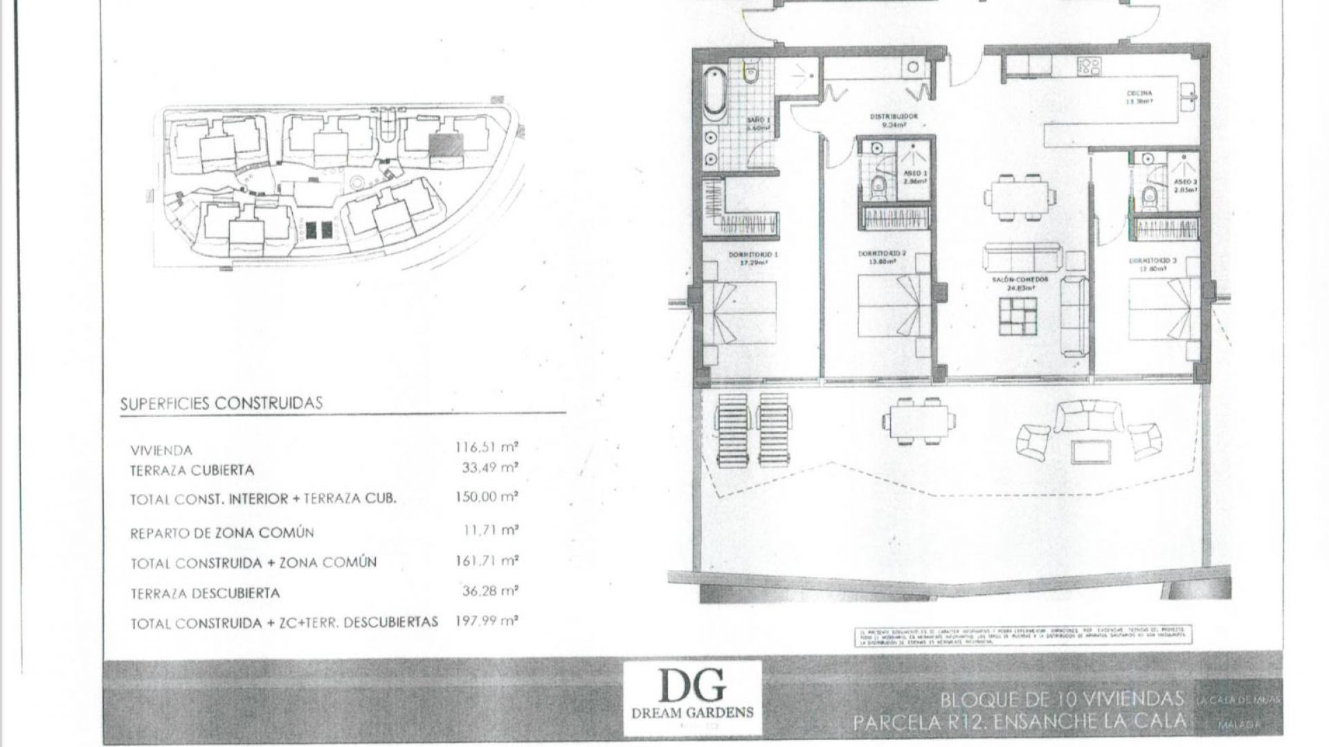 Apartamento planta baja de 3 bedrooms a la venta in Cala de Mijas