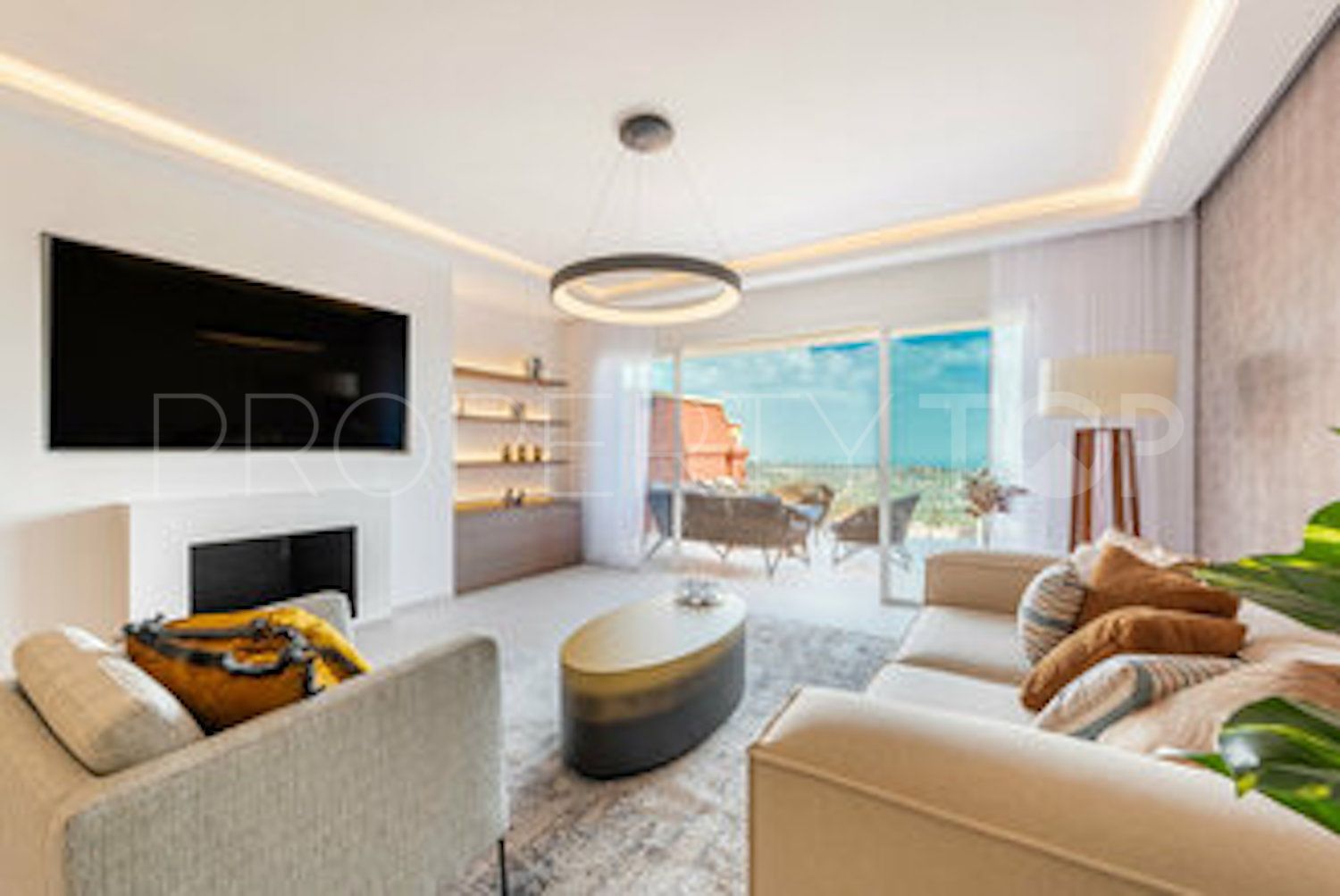For sale Marbella City penthouse with 4 bedrooms
