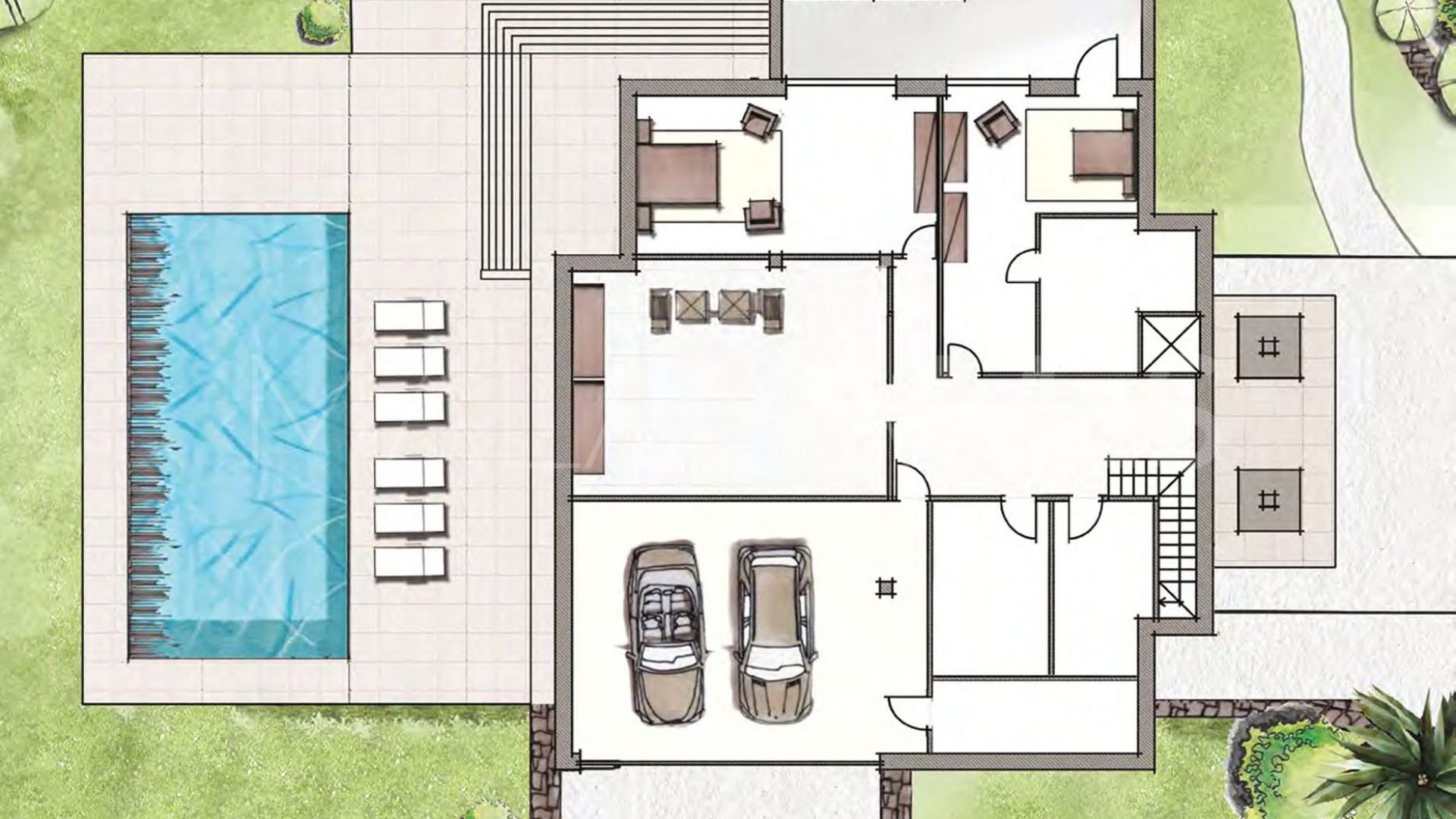 Villa for sale in Los Flamingos