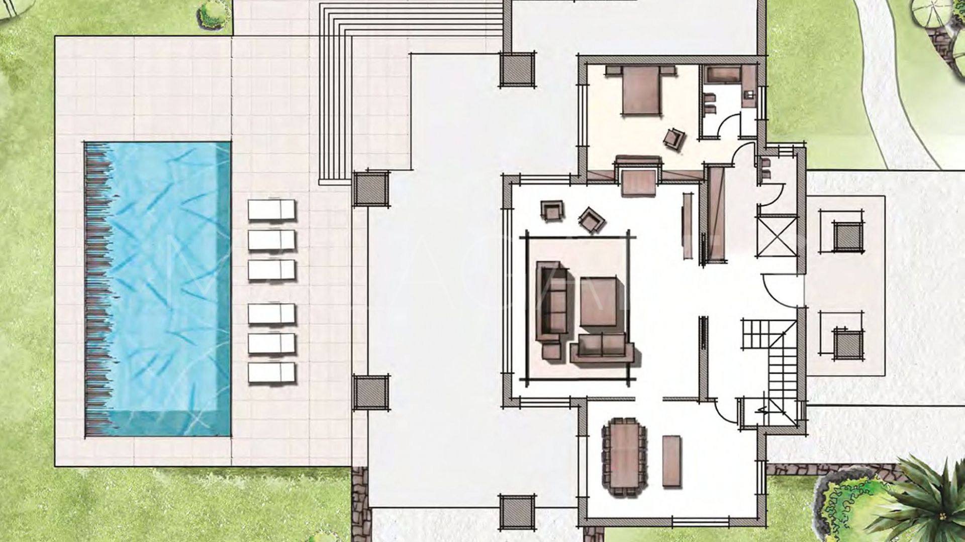 Villa for sale in Los Flamingos