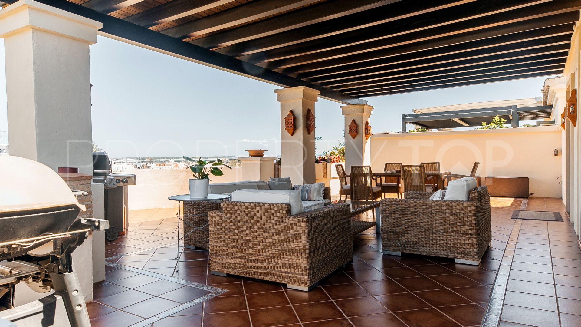 For sale Los Capanes del Golf duplex penthouse with 3 bedrooms