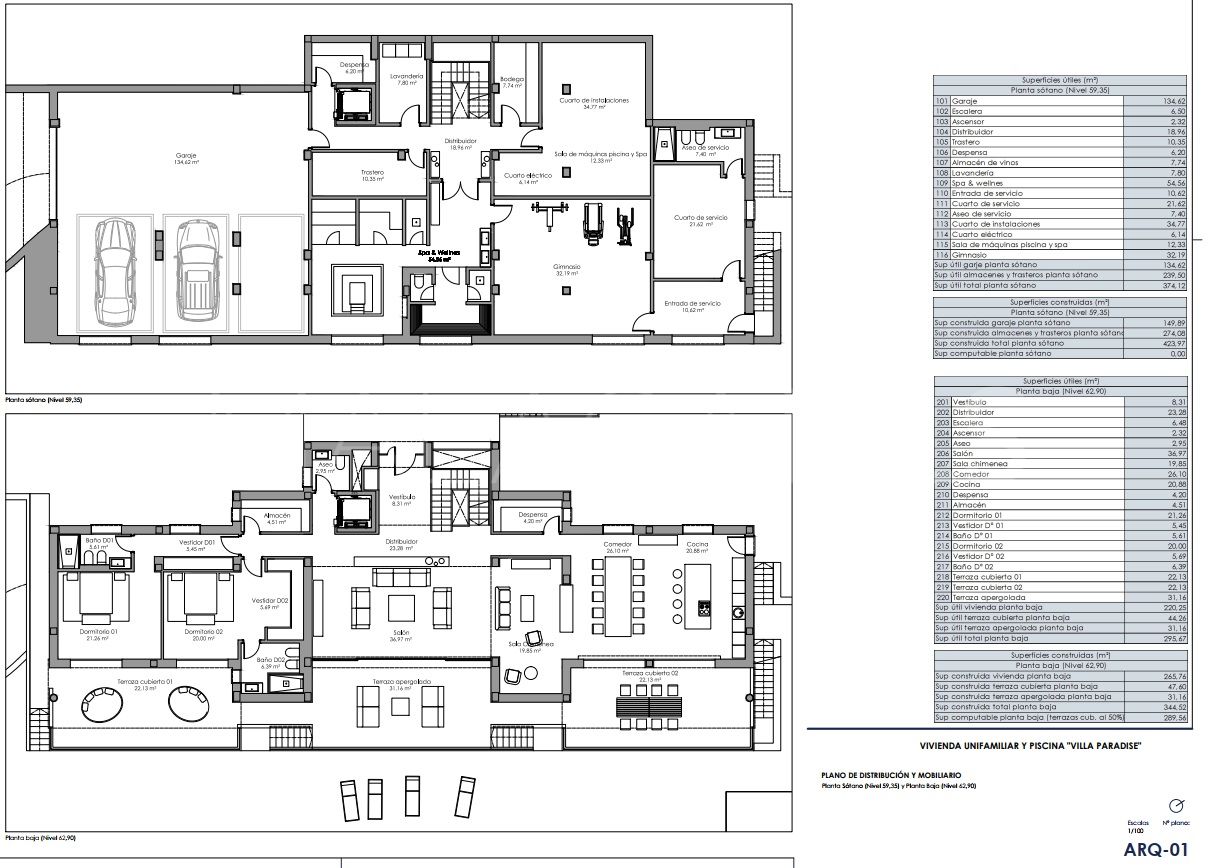 Villa for sale in Paraiso Alto
