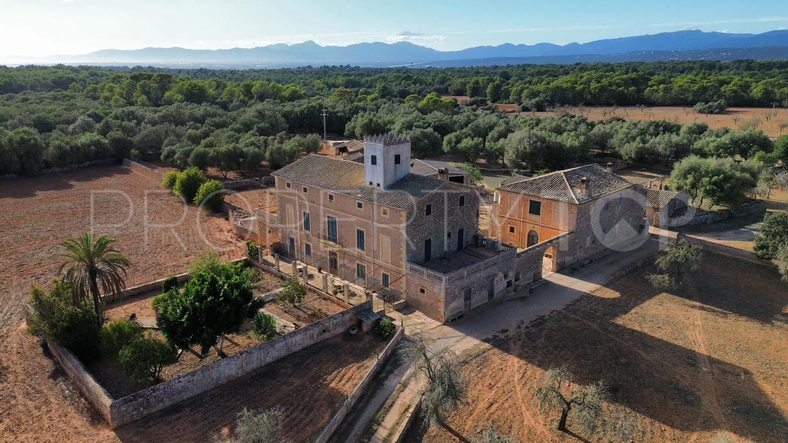 For sale Algaida finca with 14 bedrooms