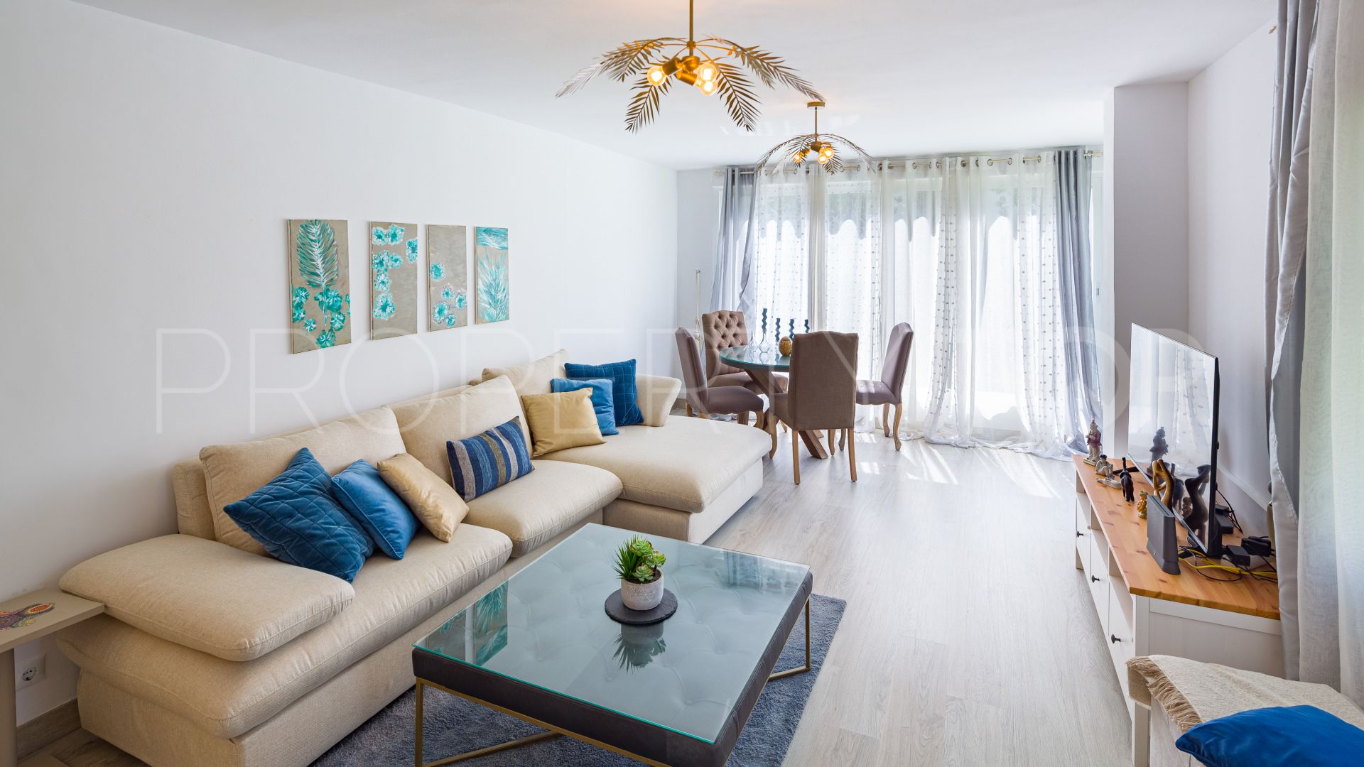 For sale ground floor apartment with 1 bedroom in Marbella City