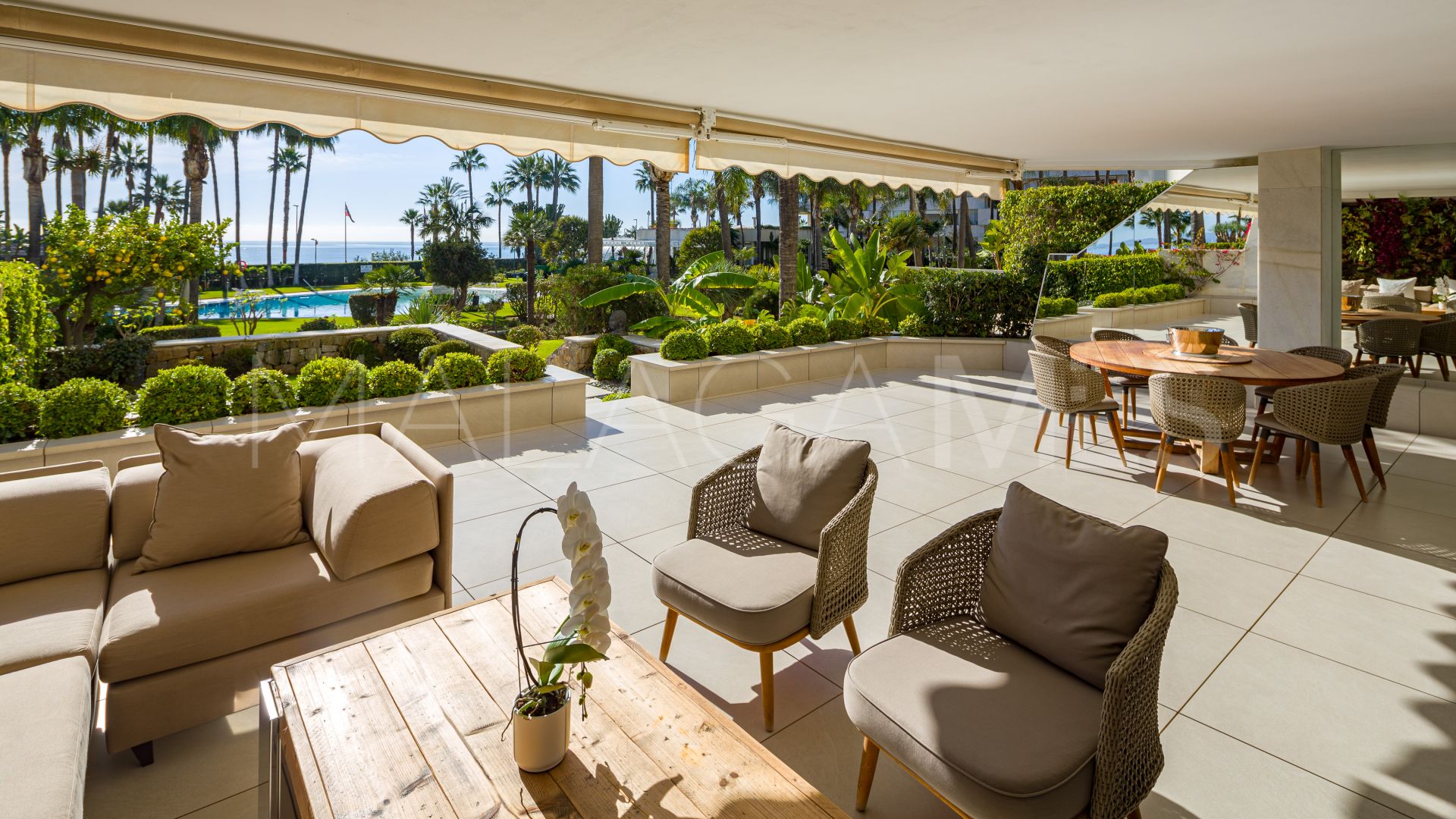 Marbella - Puerto Banus 3 bedrooms ground floor apartment for sale