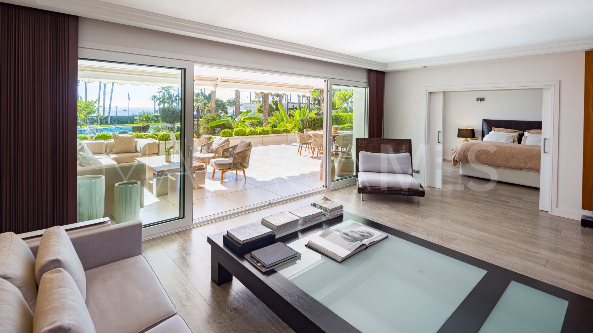 Marbella - Puerto Banus 3 bedrooms ground floor apartment for sale