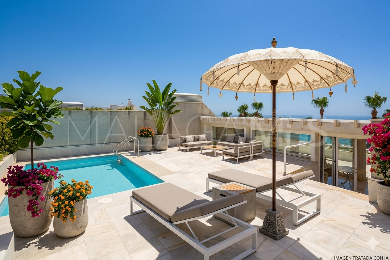 For sale Los Granados duplex penthouse with 4 bedrooms