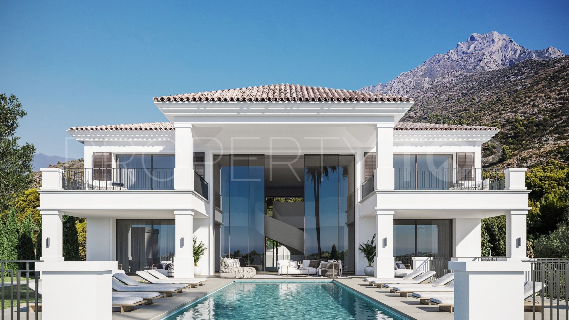 Villa en venta en Marbella Golden Mile