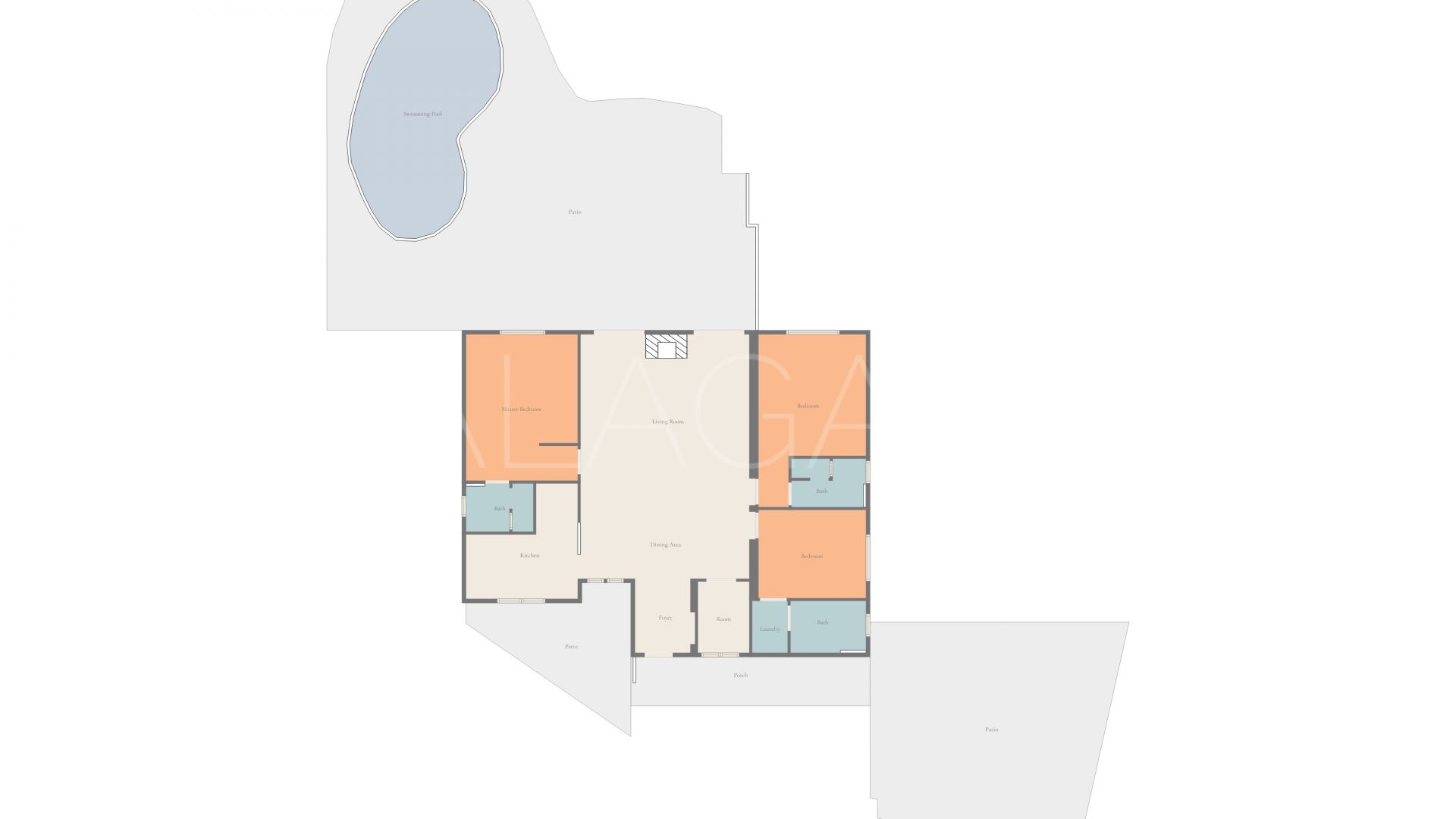 Villa for sale in El Rosario