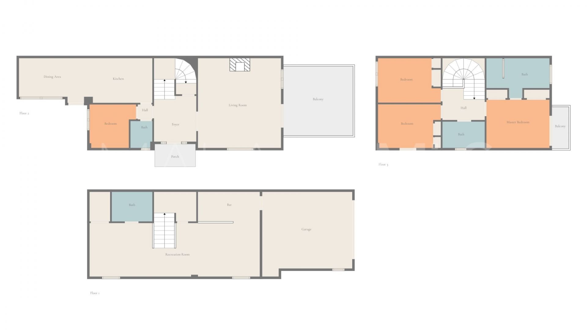 4 bedrooms semi detached house for sale in Rio Real