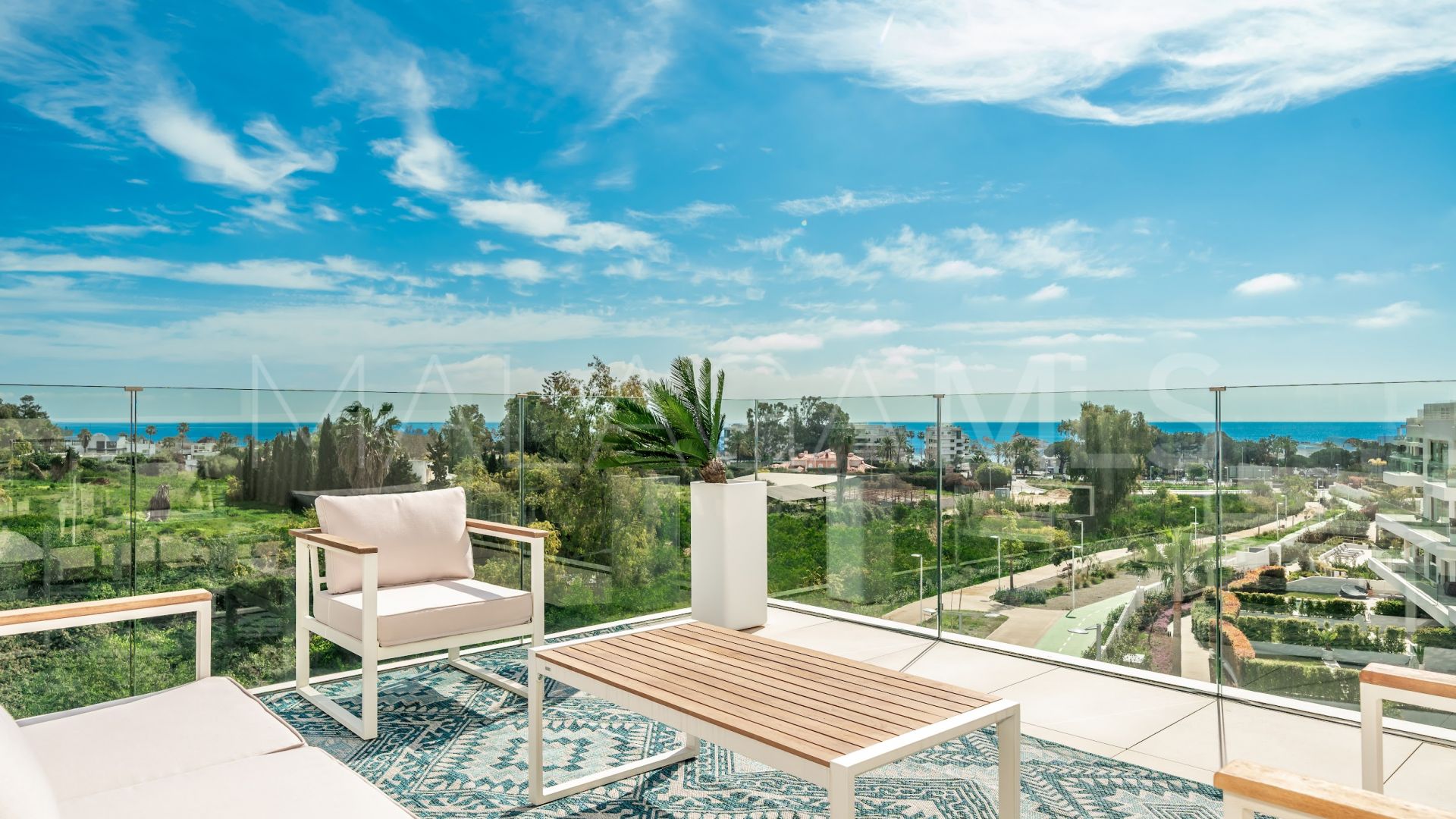 Atico duplex for sale in Golden Mile de 3 bedrooms