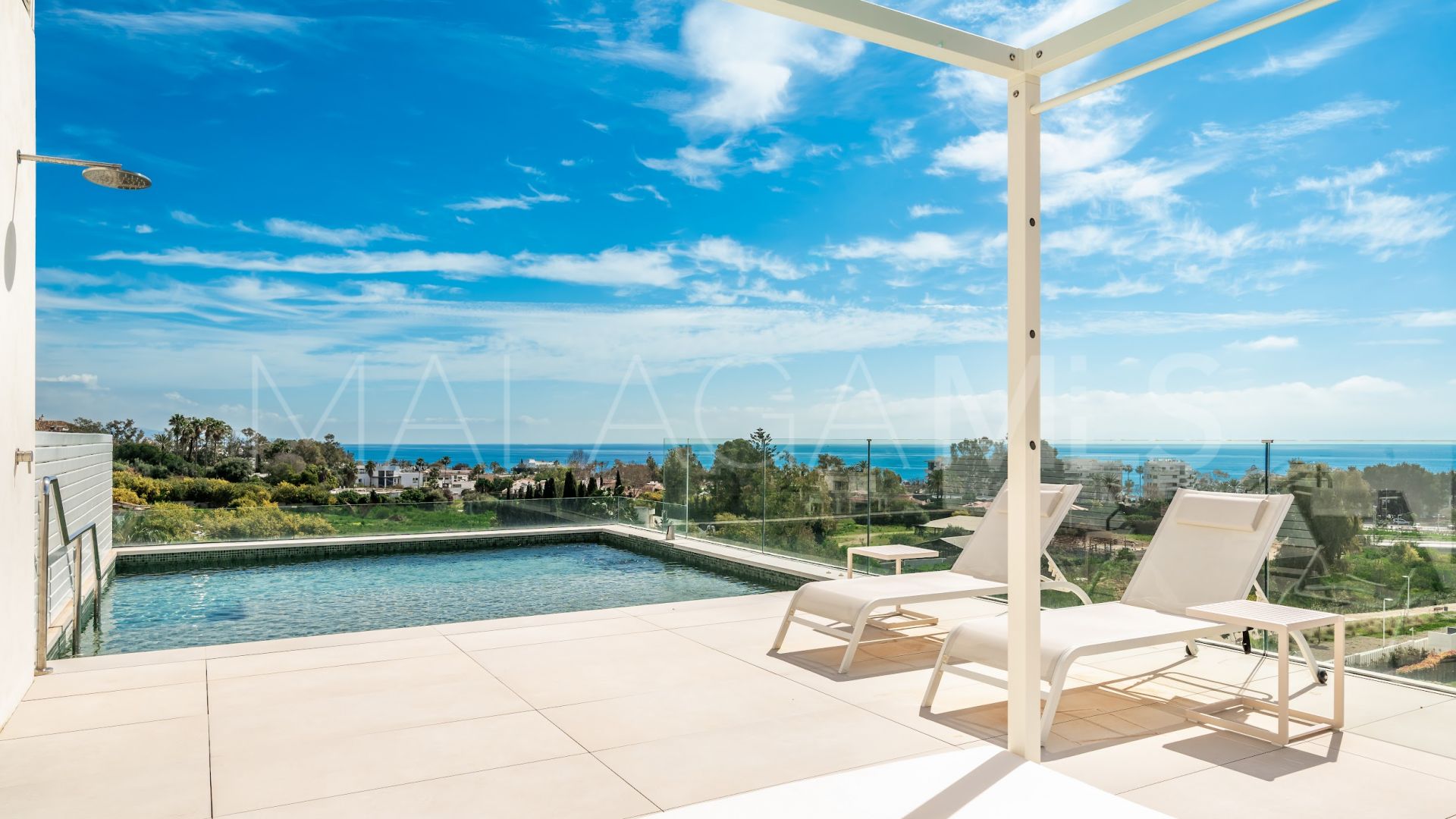 Atico duplex for sale in Golden Mile de 3 bedrooms