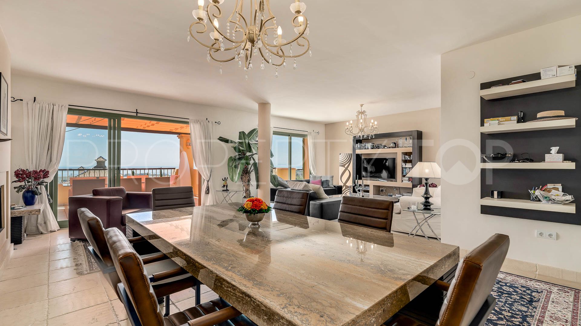 For sale Los Flamingos Golf penthouse with 3 bedrooms