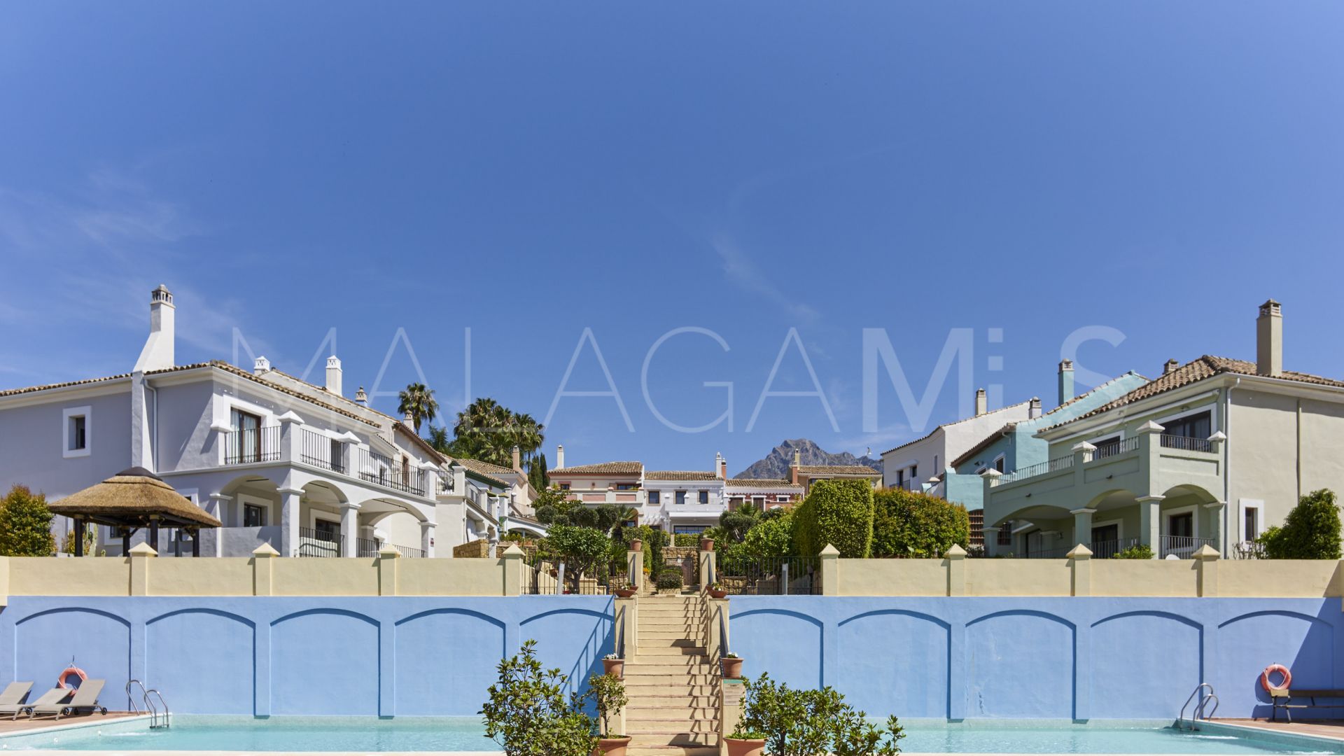 For sale Marbella Golden Mile semi detached house