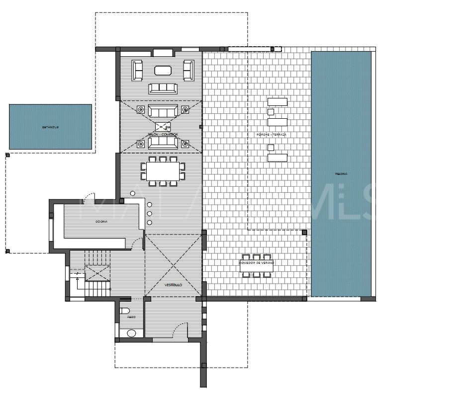 Villa a la venta de 4 bedrooms in Altos de Elviria