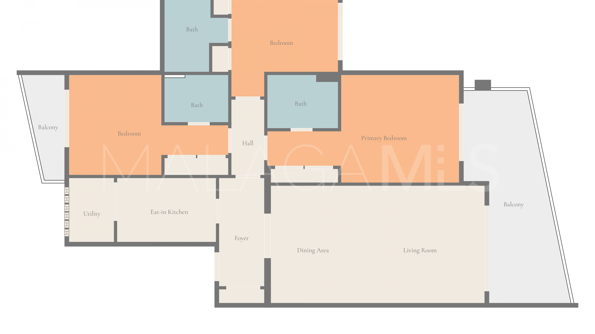 Apartment for sale in Guadalmina Baja with 3 bedrooms