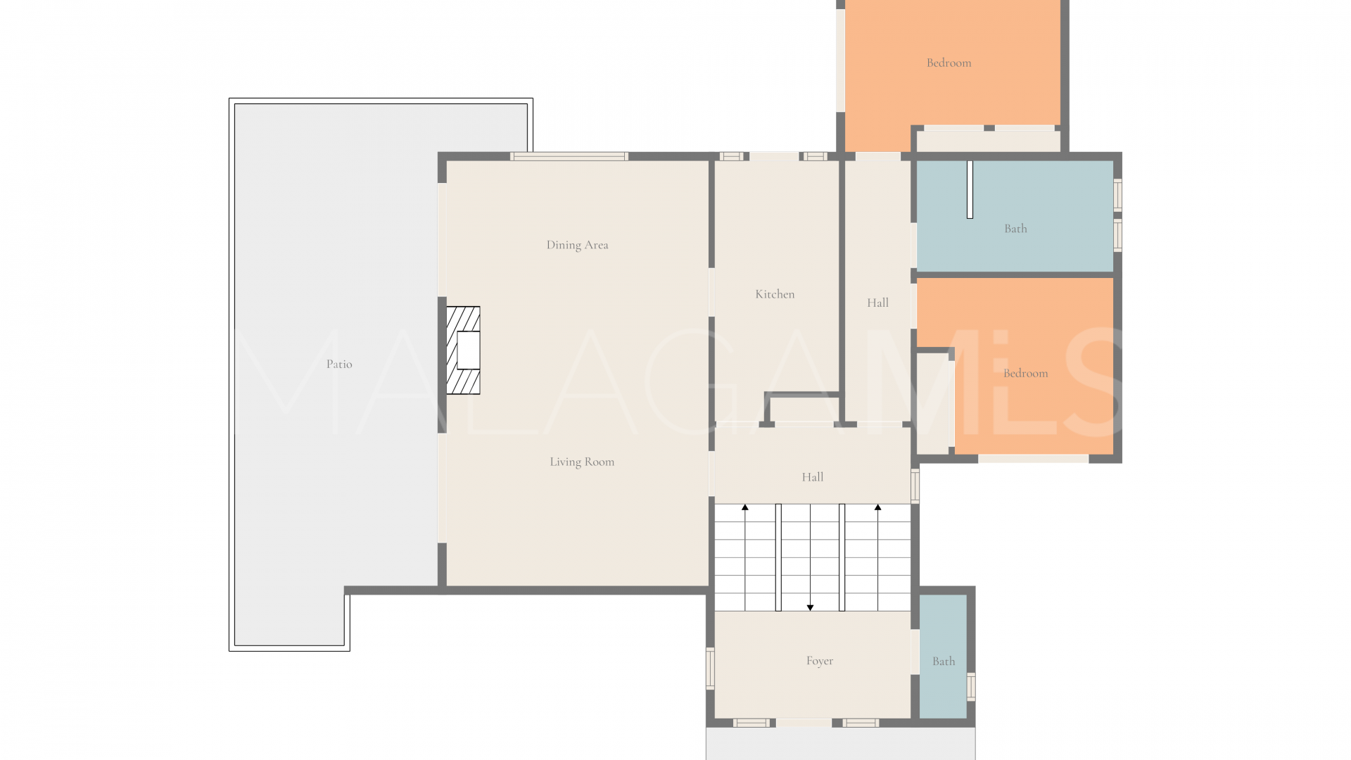 Villa for sale in Las Chapas de 4 bedrooms