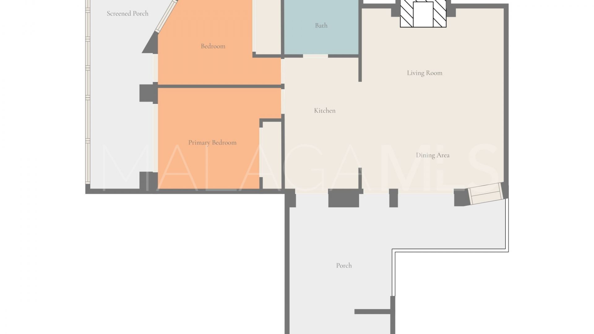 Markplanslägenhet for sale in Rio Real