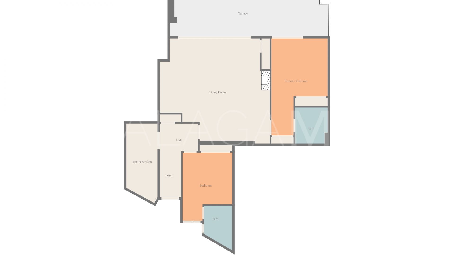 Apartment for sale in Guadalmina Alta with 2 bedrooms