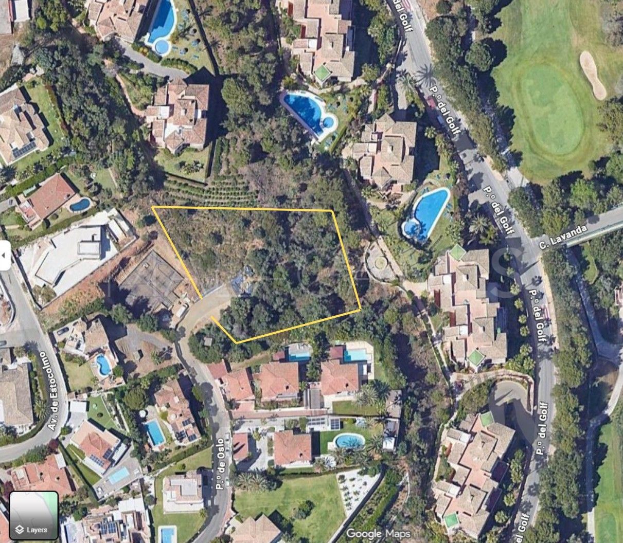 Terrain for sale in Elviria