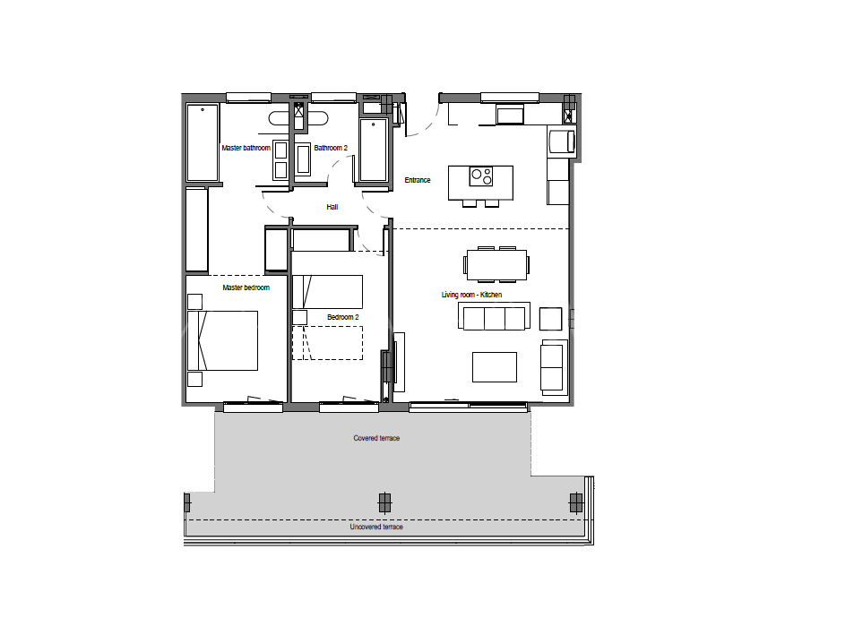 Apartment for sale in Los Altos de los Monteros with 2 bedrooms
