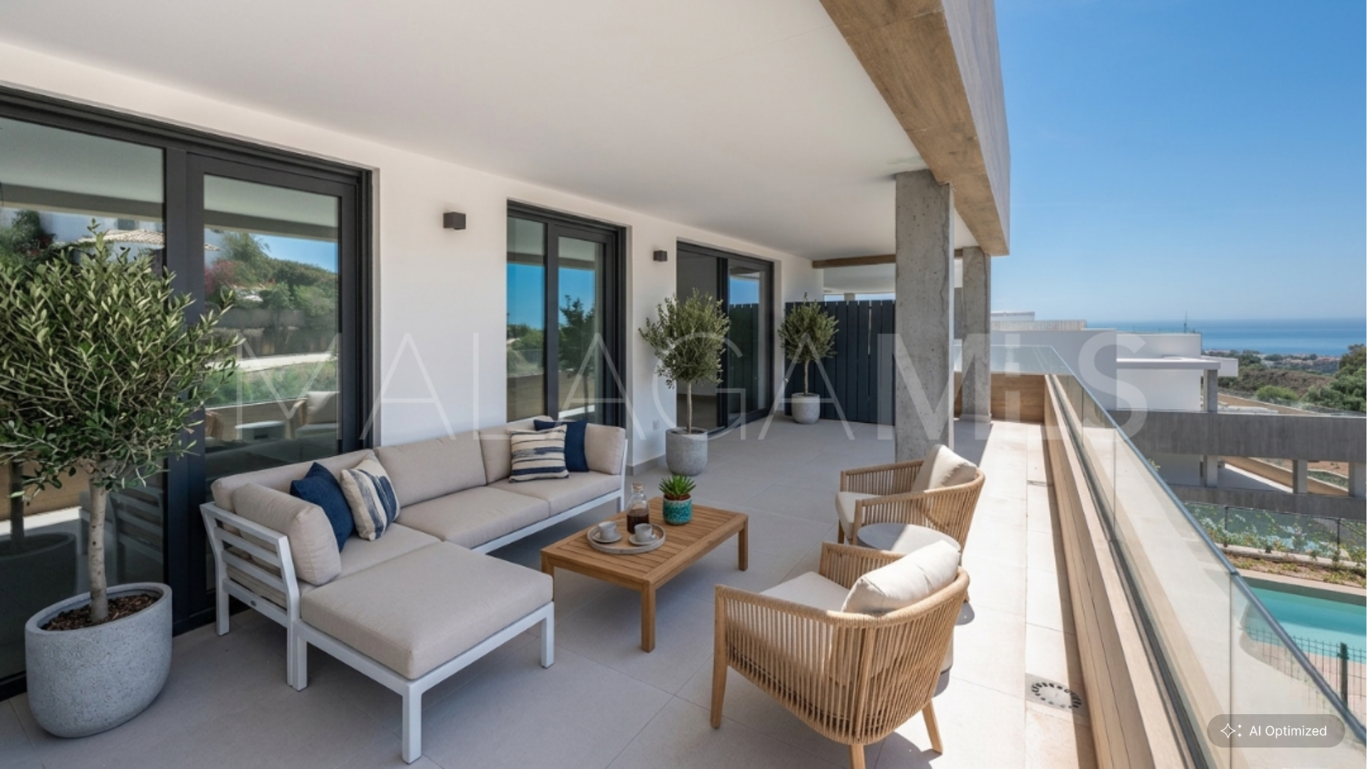 Apartment for sale in Los Altos de los Monteros with 2 bedrooms