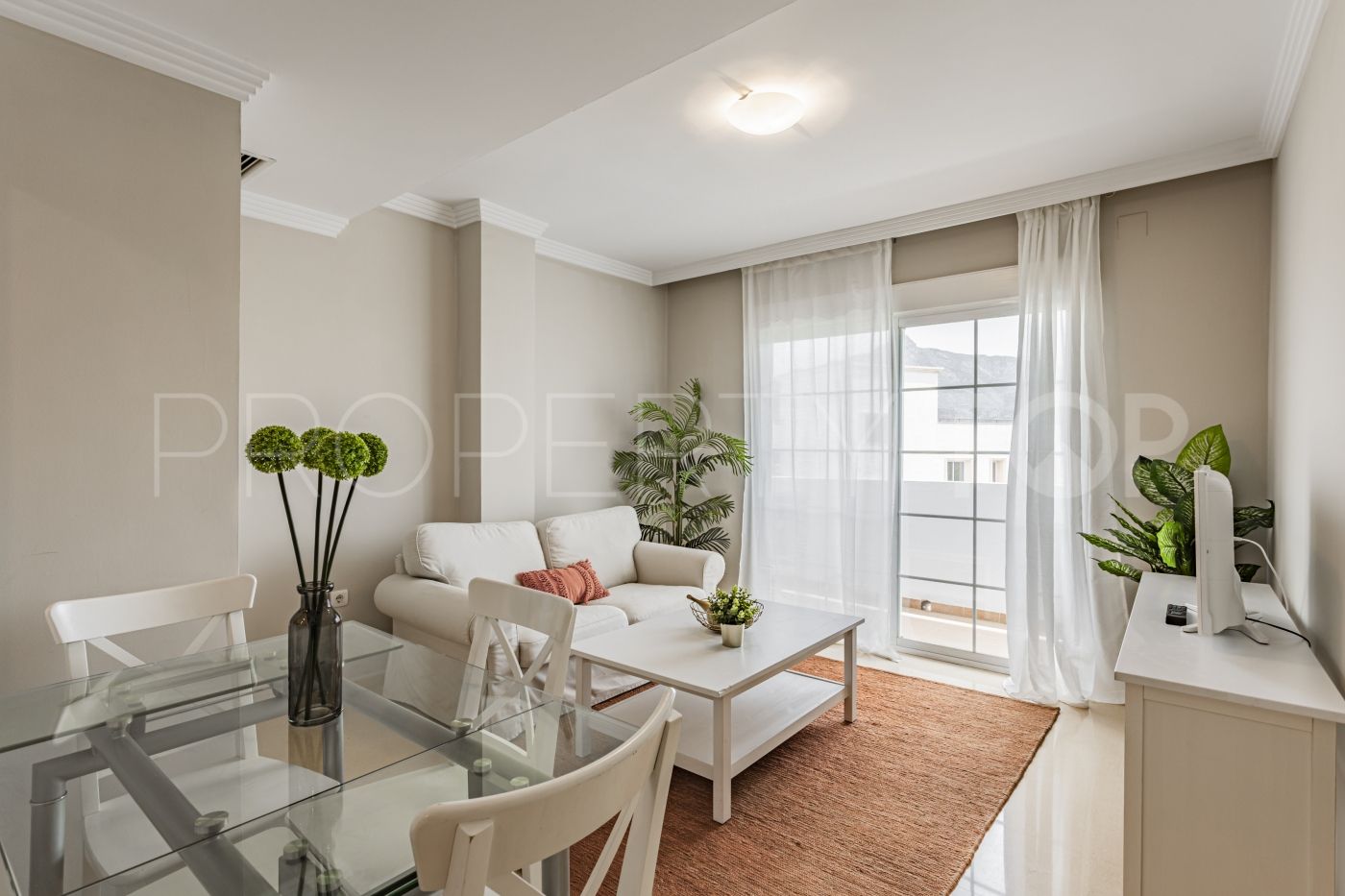 Nueva Andalucia 1 bedroom ground floor apartment for sale