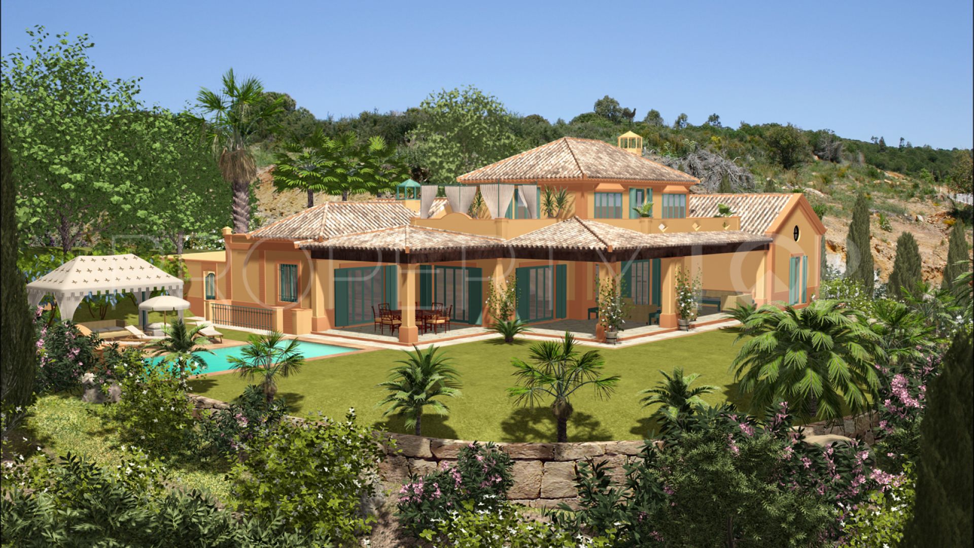 For sale plot in La Reserva with 6 bedrooms