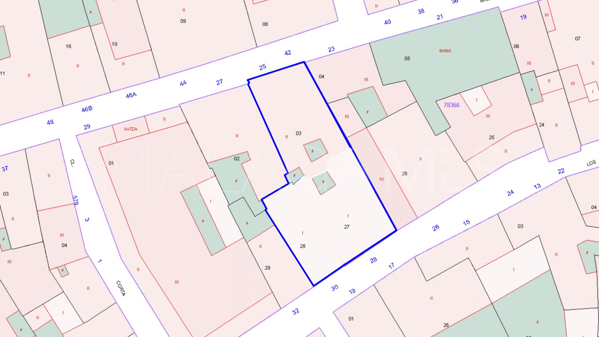 Plot for sale in Estepona Old Town