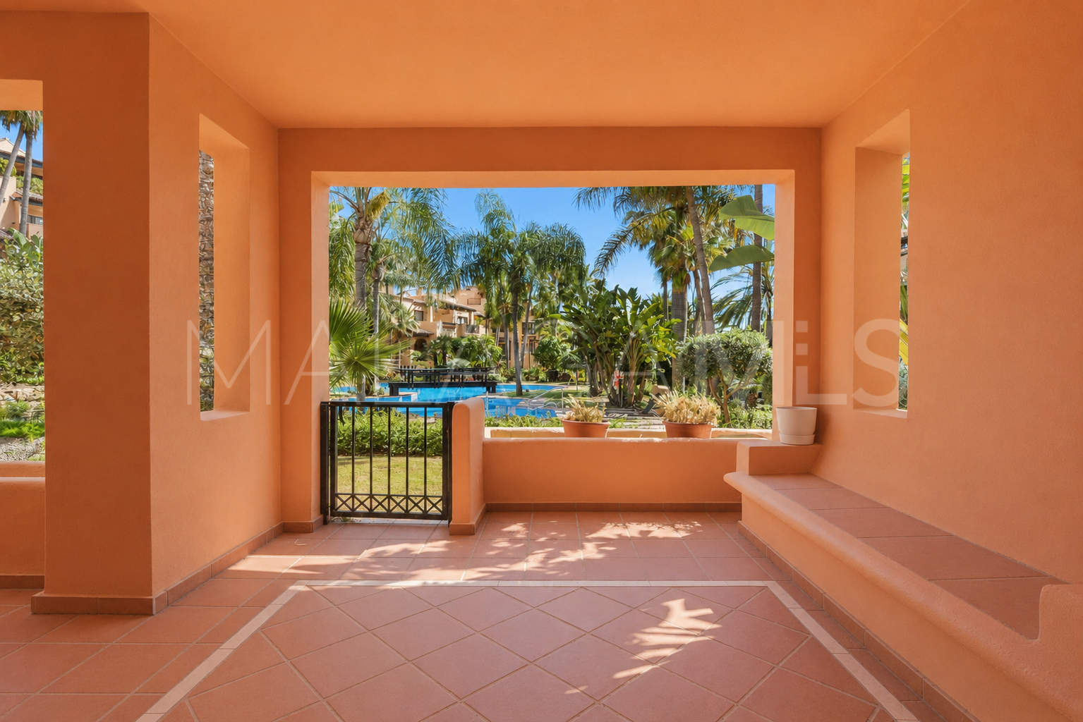 For sale El Campanario ground floor apartment with 2 bedrooms