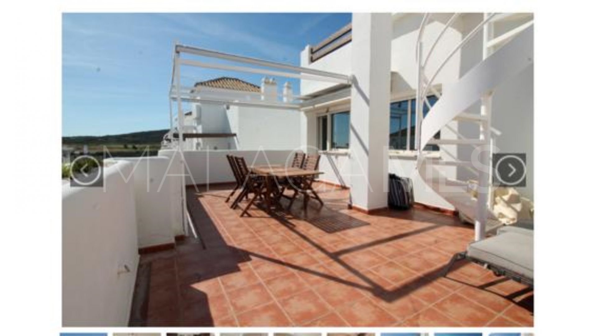 Duplex penthouse for sale in Valle Romano
