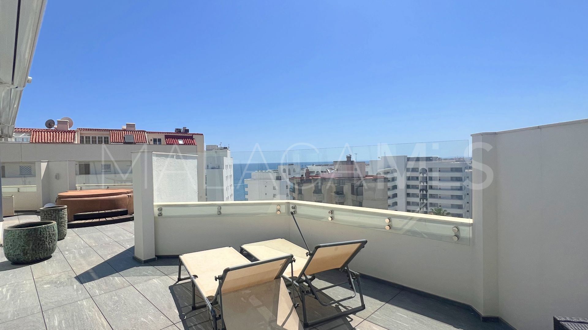 3 bedrooms Marbella City duplex penthouse for sale