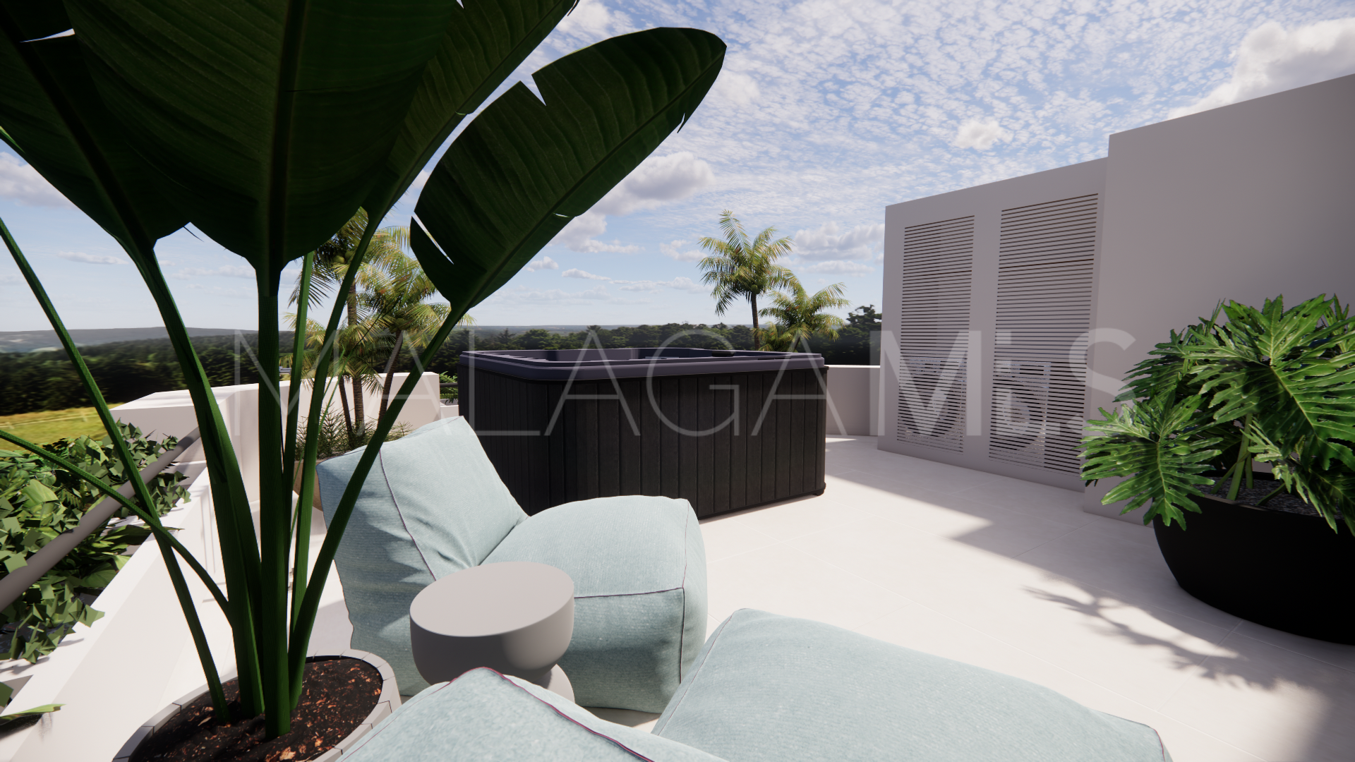 Atico with 3 bedrooms for sale in Aloha