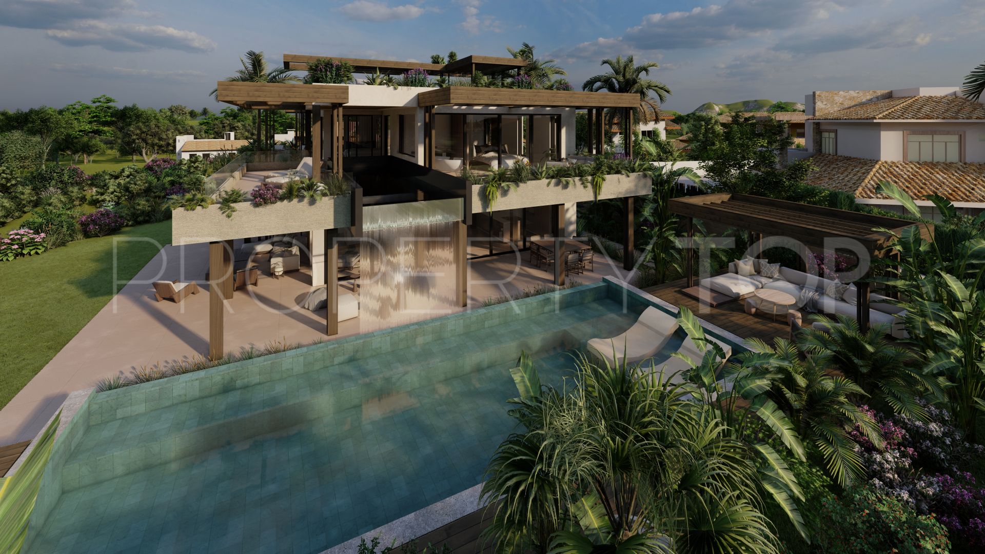 Villa con 4 dormitorios en venta en Guadalmina Baja