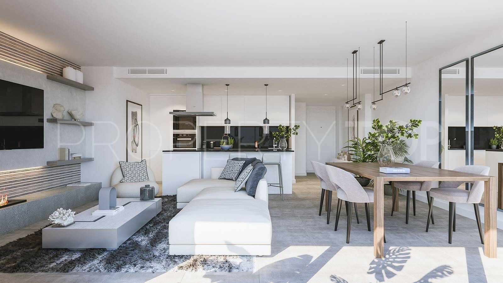 Apartamento con 3 dormitorios en venta en Estepona