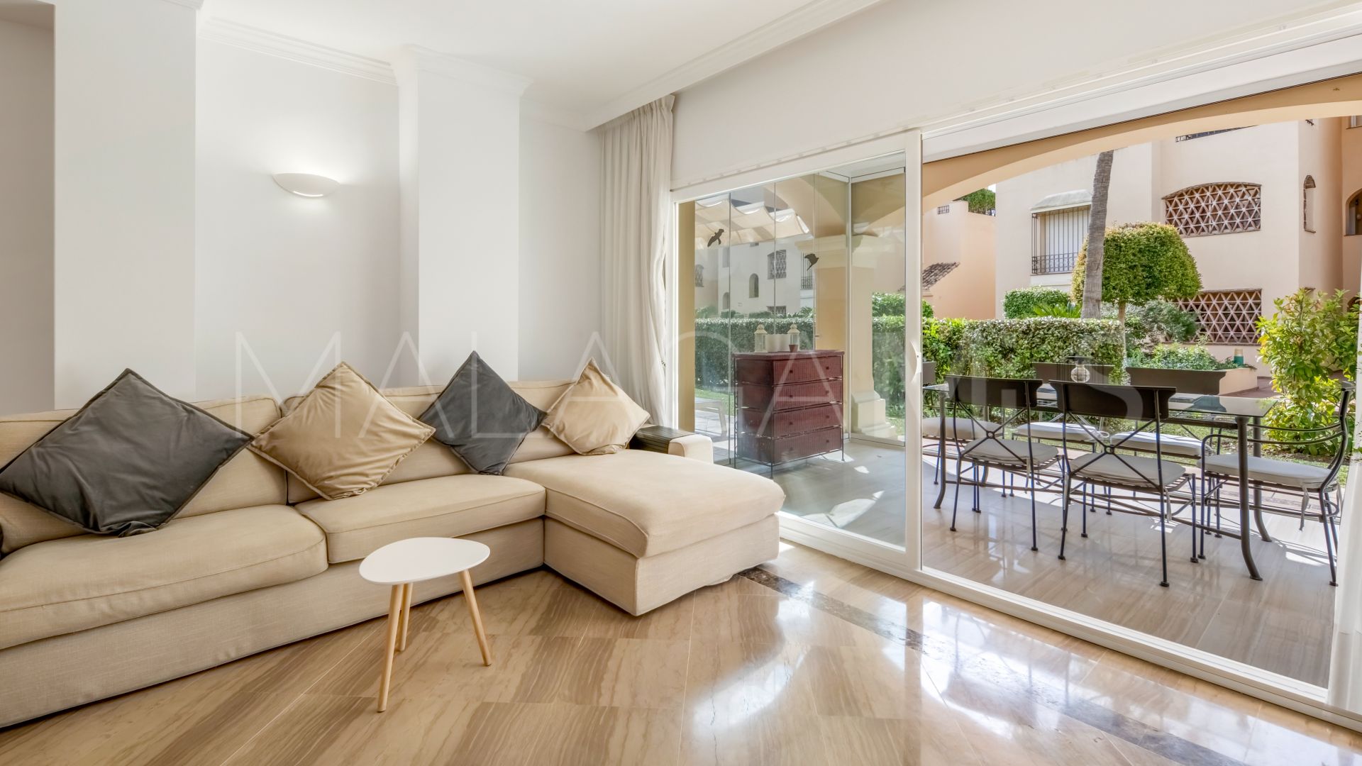 Erdgeschosswohnung for sale in Hacienda Elviria