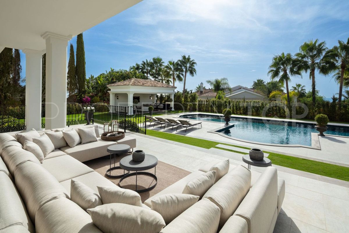 For sale Marbella Golden Mile villa with 6 bedrooms