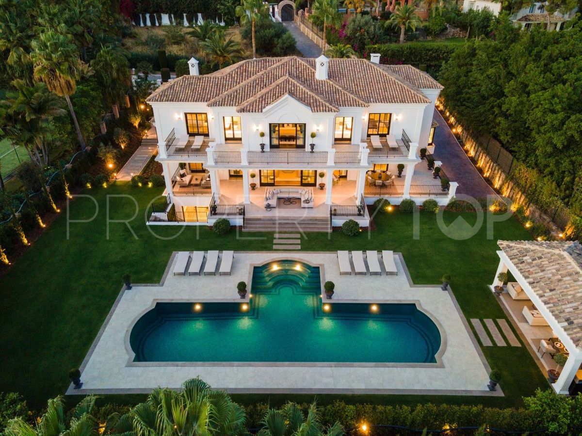 For sale Marbella Golden Mile villa with 6 bedrooms