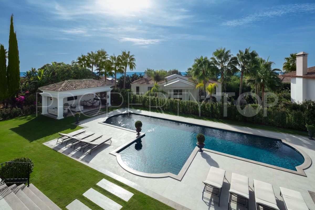 For sale Marbella Golden Mile villa with 6 bedrooms