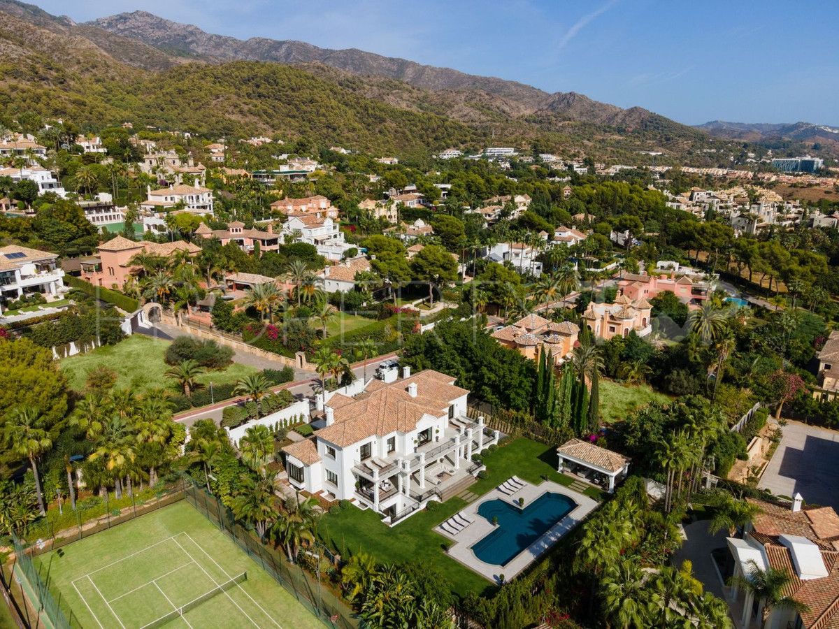 For sale Marbella Golden Mile villa with 6 bedrooms