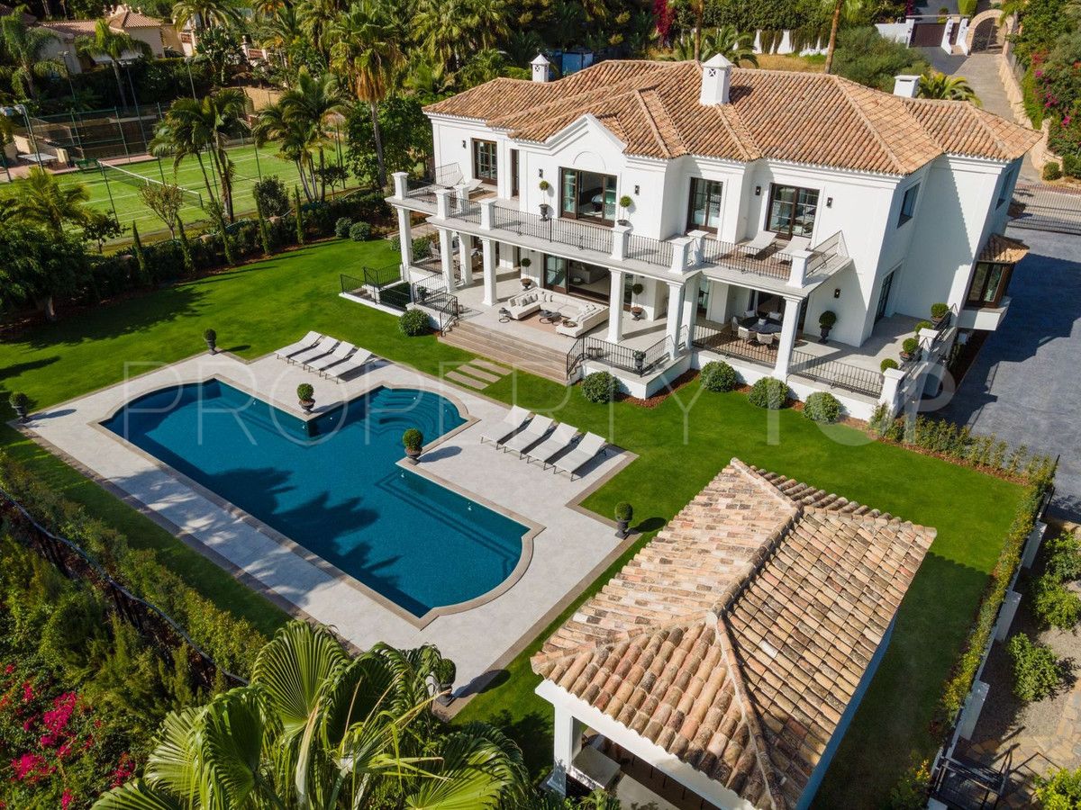 For sale Marbella Golden Mile villa with 6 bedrooms