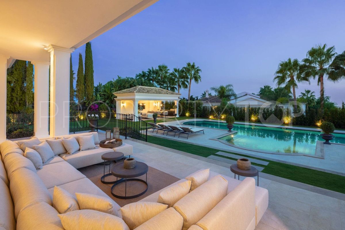 For sale Marbella Golden Mile villa with 6 bedrooms