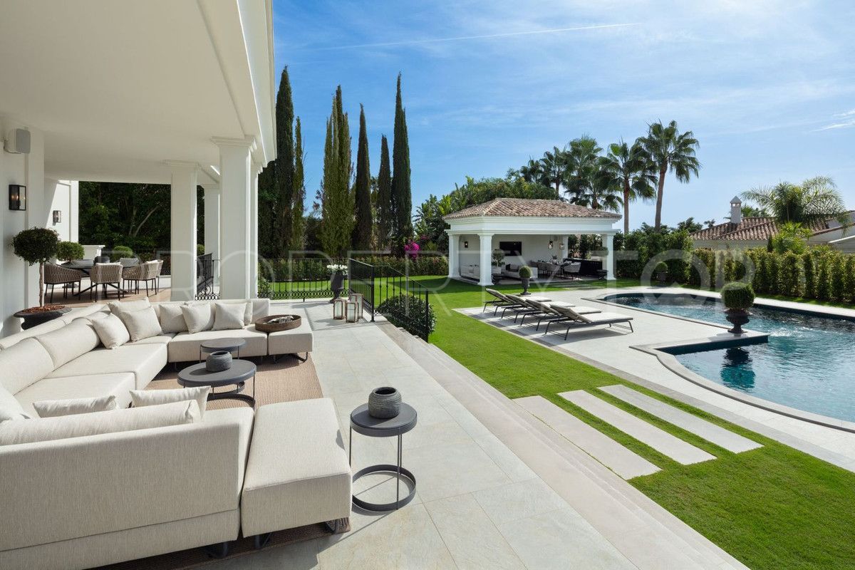 For sale Marbella Golden Mile villa with 6 bedrooms