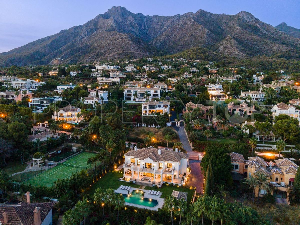 For sale Marbella Golden Mile villa with 6 bedrooms