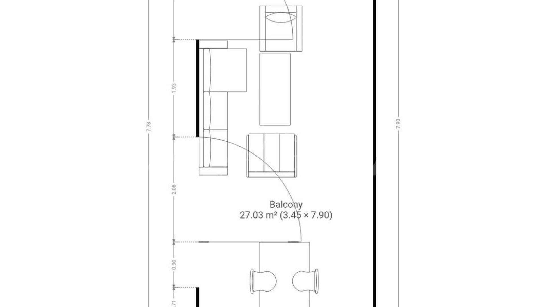 Appartement terrasse for sale in Estepona