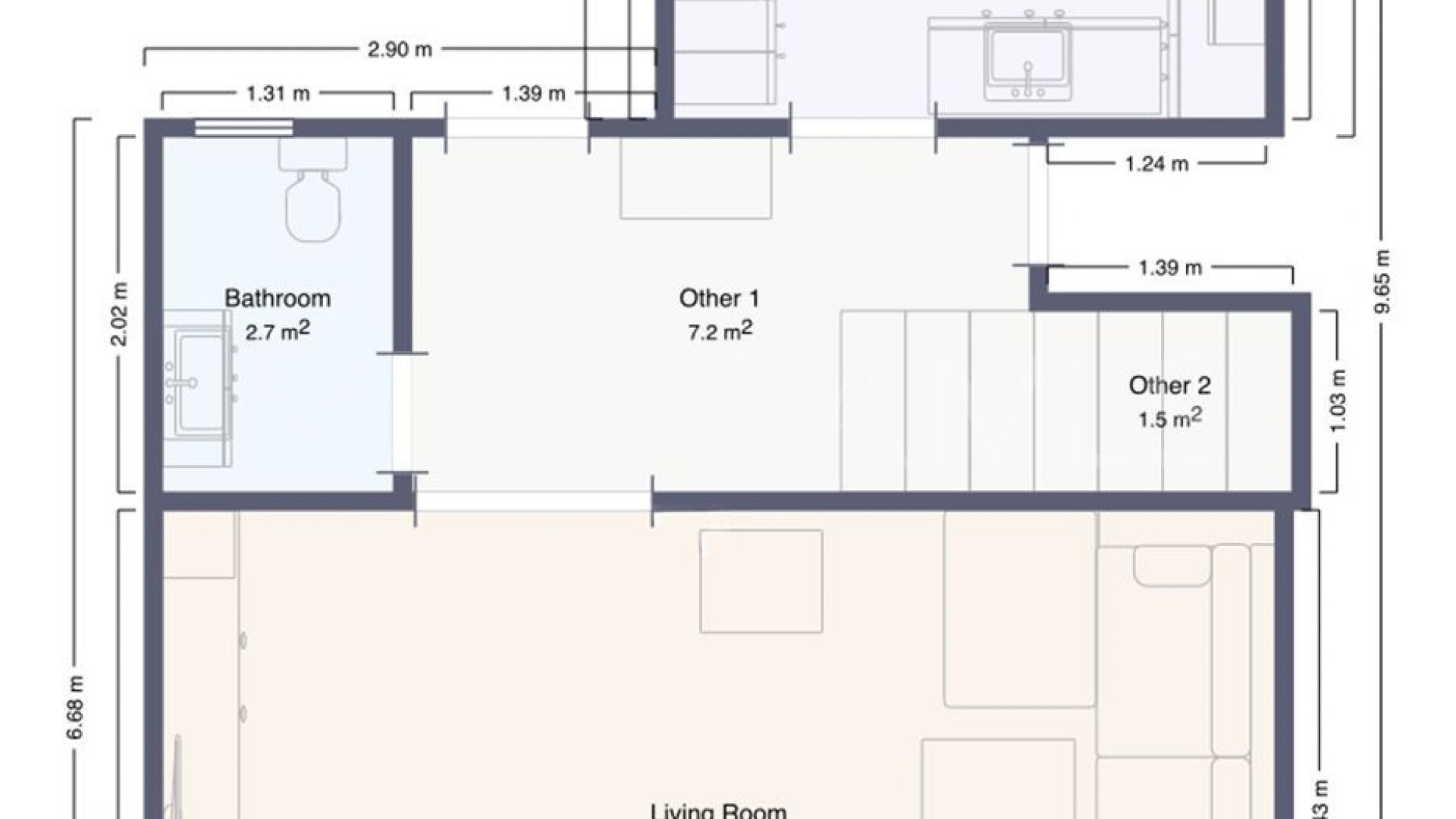 Adosado for sale in La Quinta de 3 bedrooms