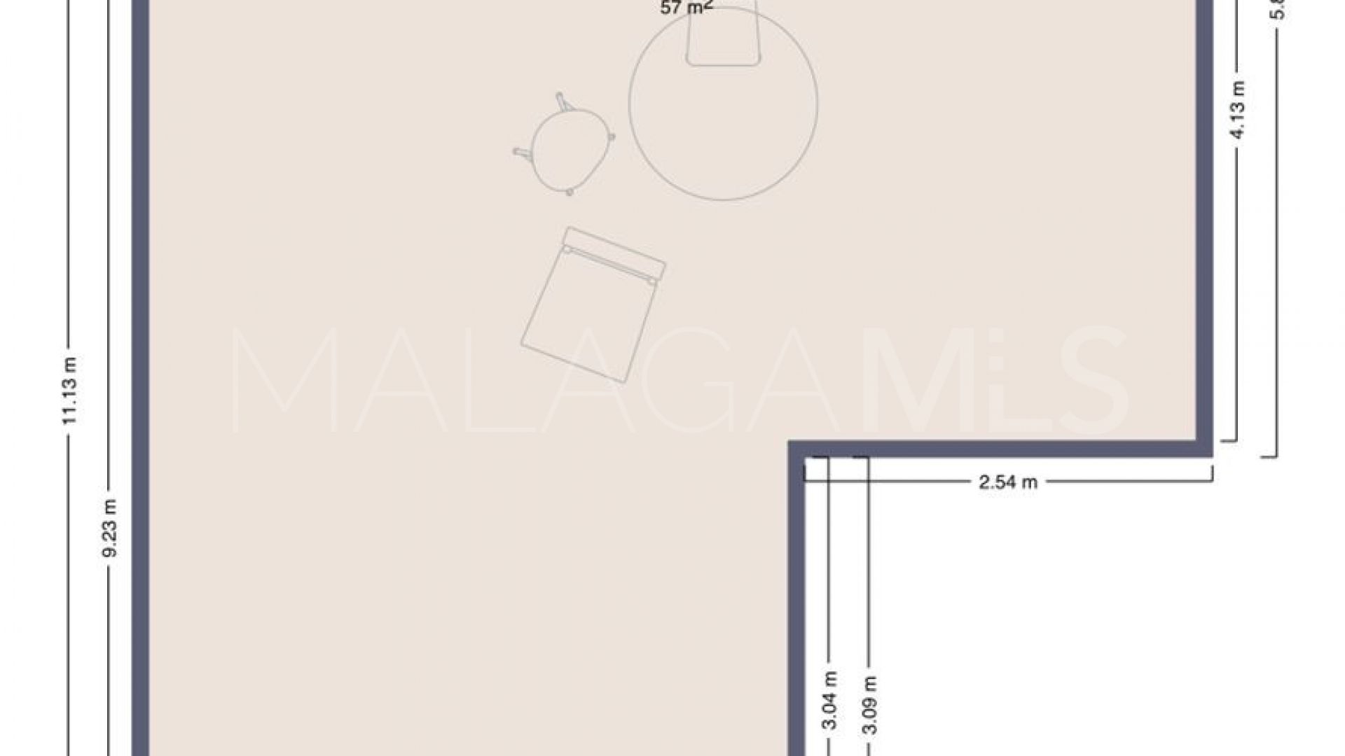 Adosado for sale in La Quinta de 3 bedrooms