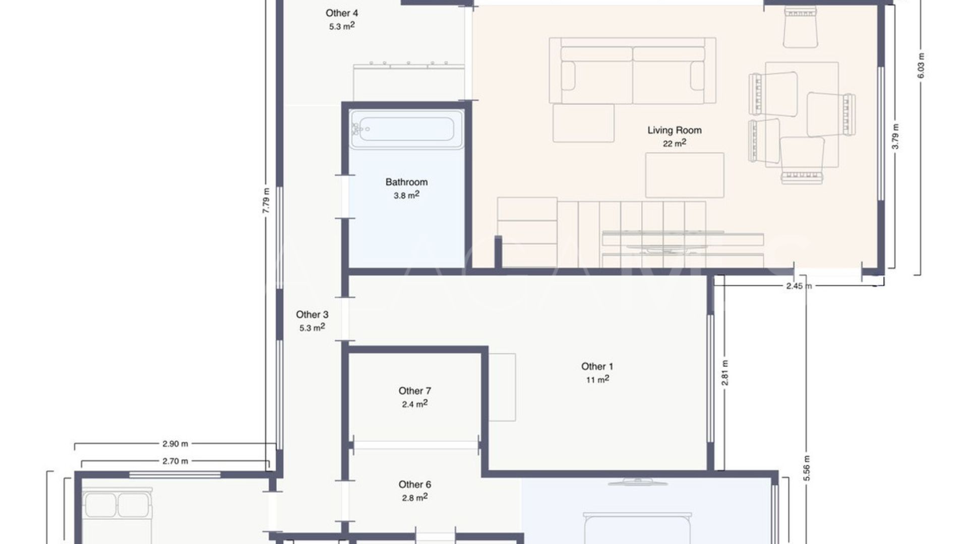 Penthaus for sale in Estepona