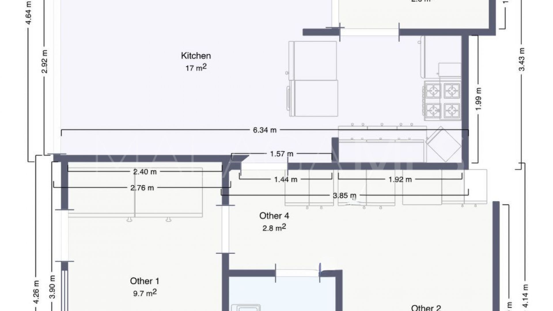 Wohnung for sale in Marbella Goldene Meile